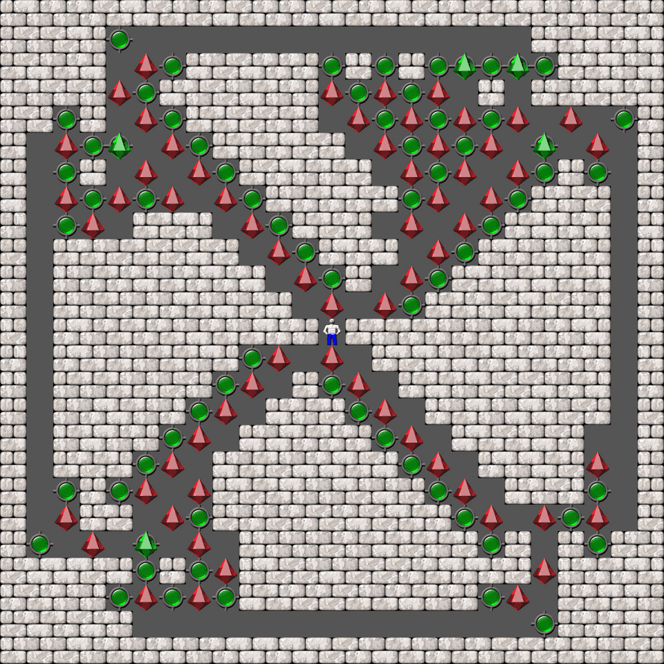 Сокобан Bugs509 collection уровень 390